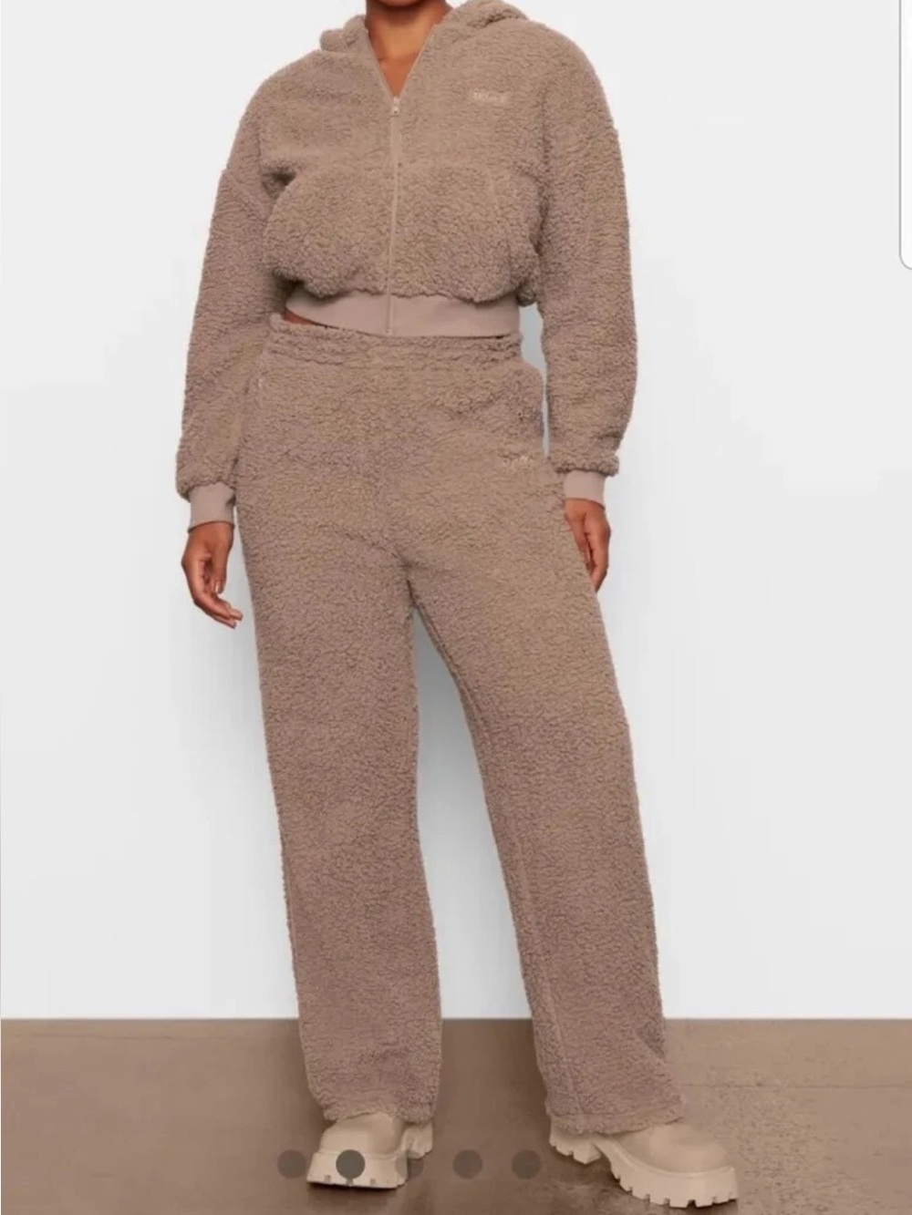 Skims | NWT Teddy Track Pant in Desert Tan 2X